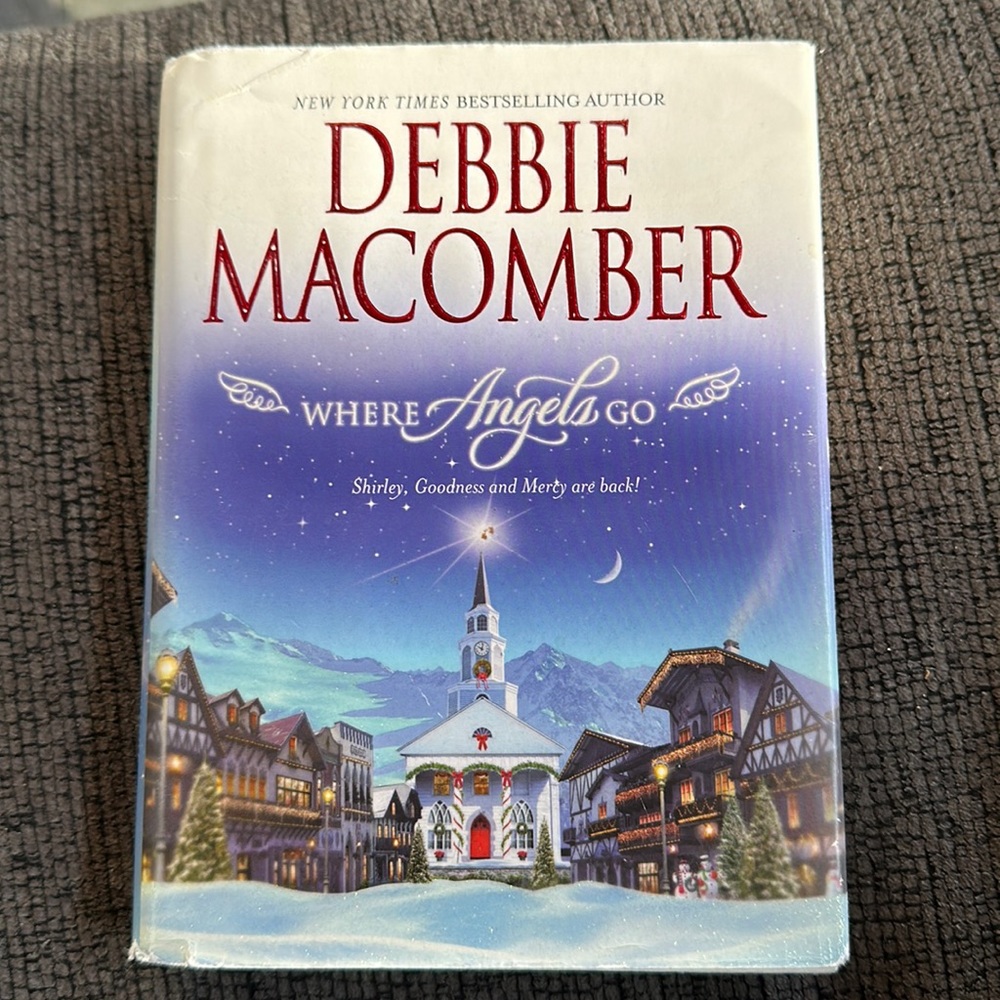 New York Times bestselling author Debbie Mack bee where angels go hardback book